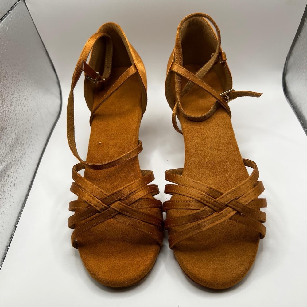 NEW Dance And Sway Women's Size 6.5 Brown Shoes Heel
